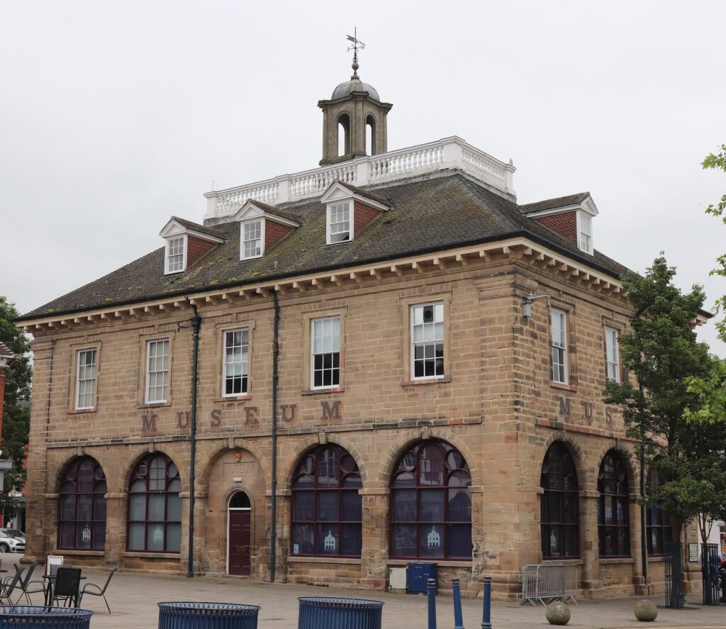 The Market Hall Museum, the 17th-century stone market hall in Warwick's Market Place